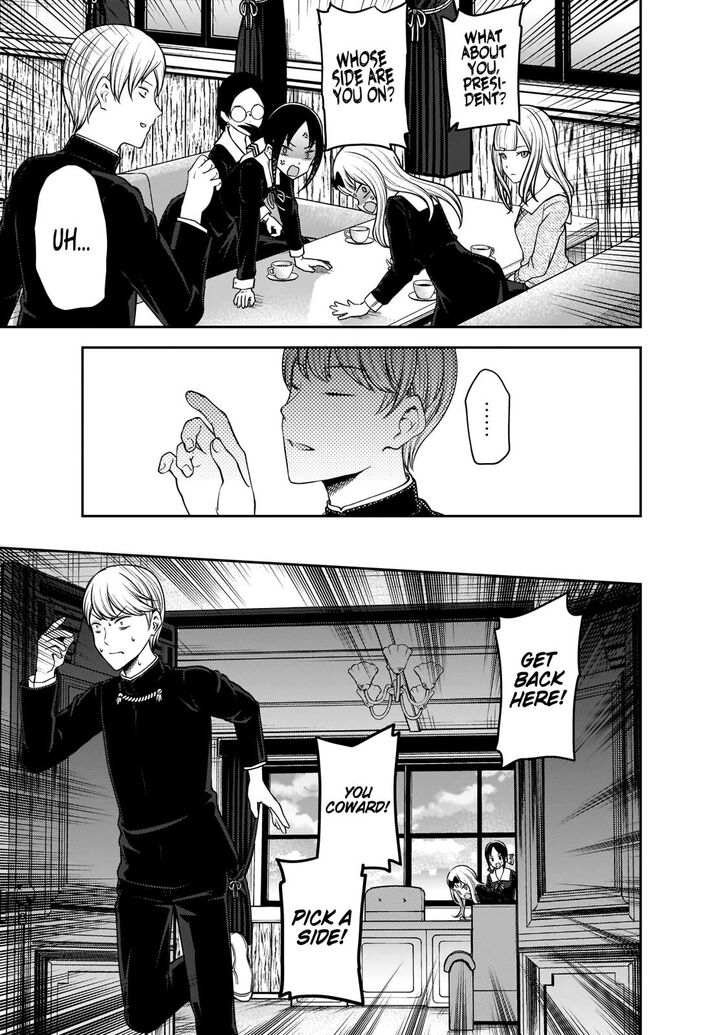 Kaguya-sama wa Kokurasetai - Tensai-tachi no Renai Zunousen chapter 189 page 17