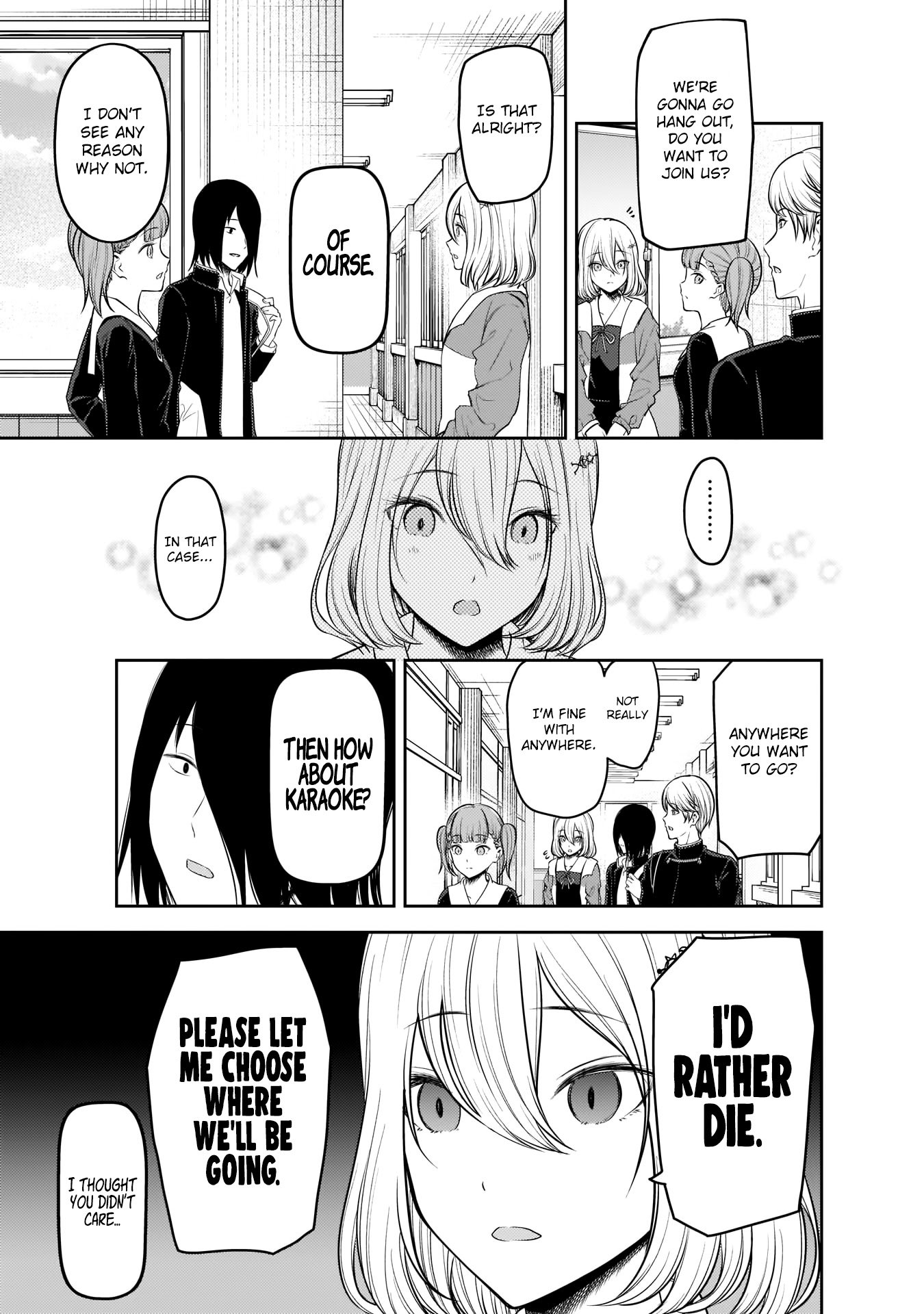 Kaguya-sama wa Kokurasetai - Tensai-tachi no Renai Zunousen chapter 196 page 5