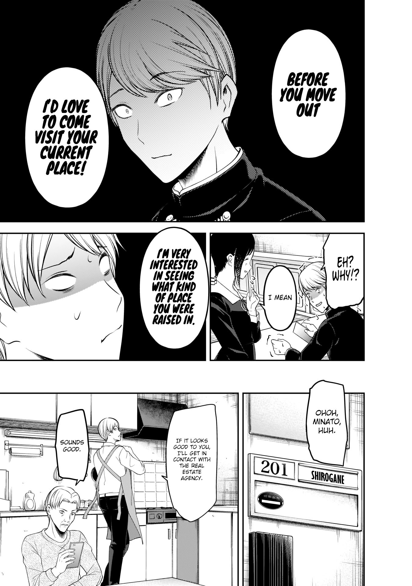 Kaguya-sama wa Kokurasetai - Tensai-tachi no Renai Zunousen chapter 197 page 17