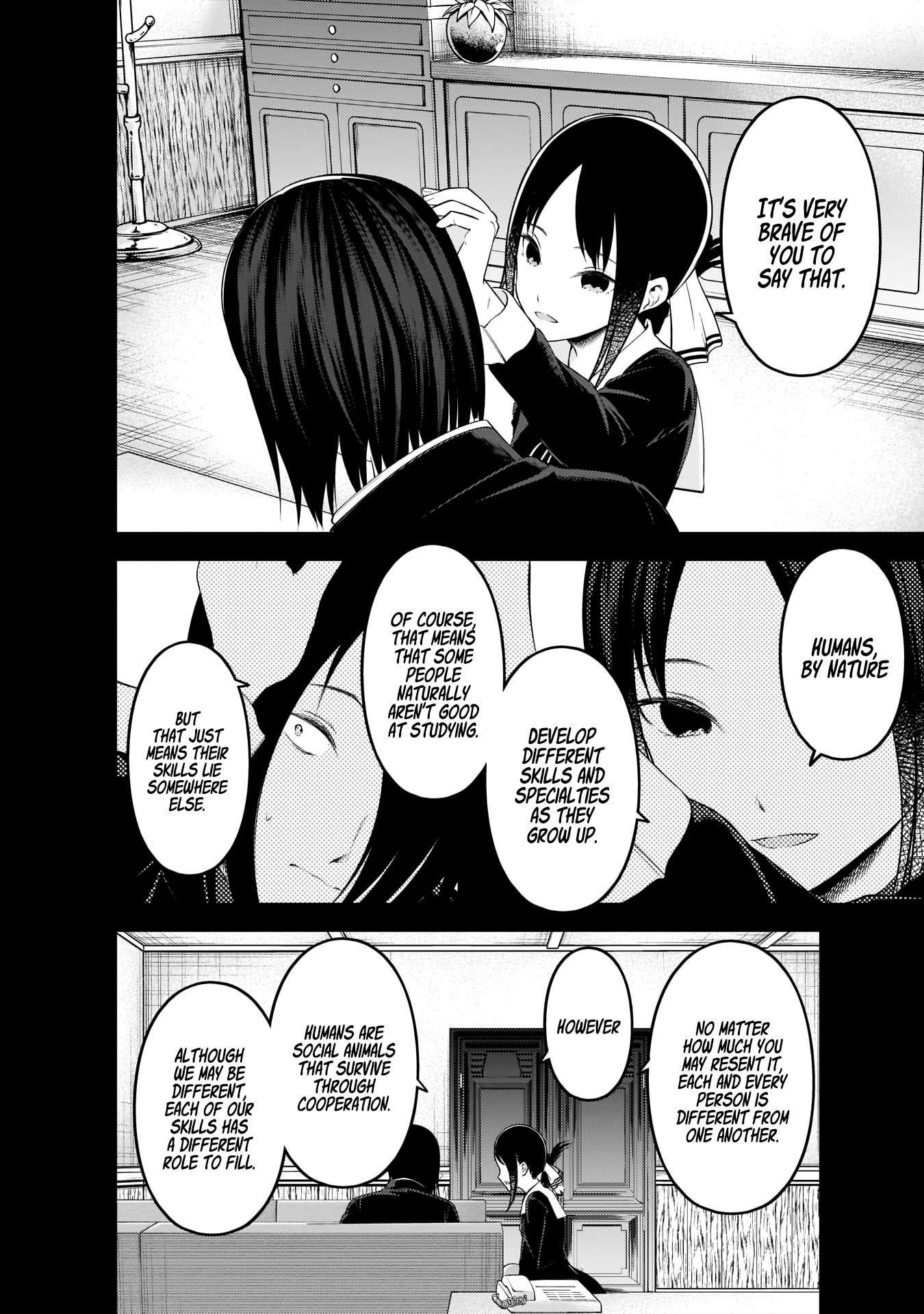 Kaguya-sama wa Kokurasetai - Tensai-tachi no Renai Zunousen chapter 198 page 8