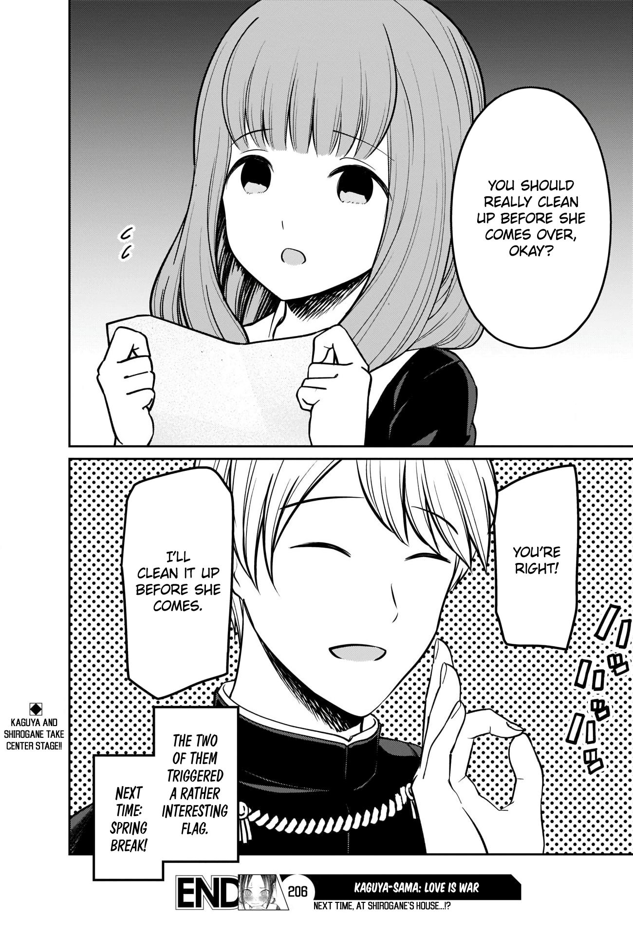 Kaguya-sama wa Kokurasetai - Tensai-tachi no Renai Zunousen chapter 206 page 17