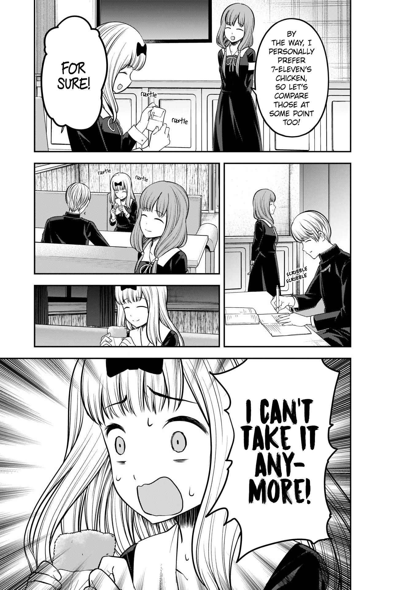 Kaguya-sama wa Kokurasetai - Tensai-tachi no Renai Zunousen chapter 213 page 4