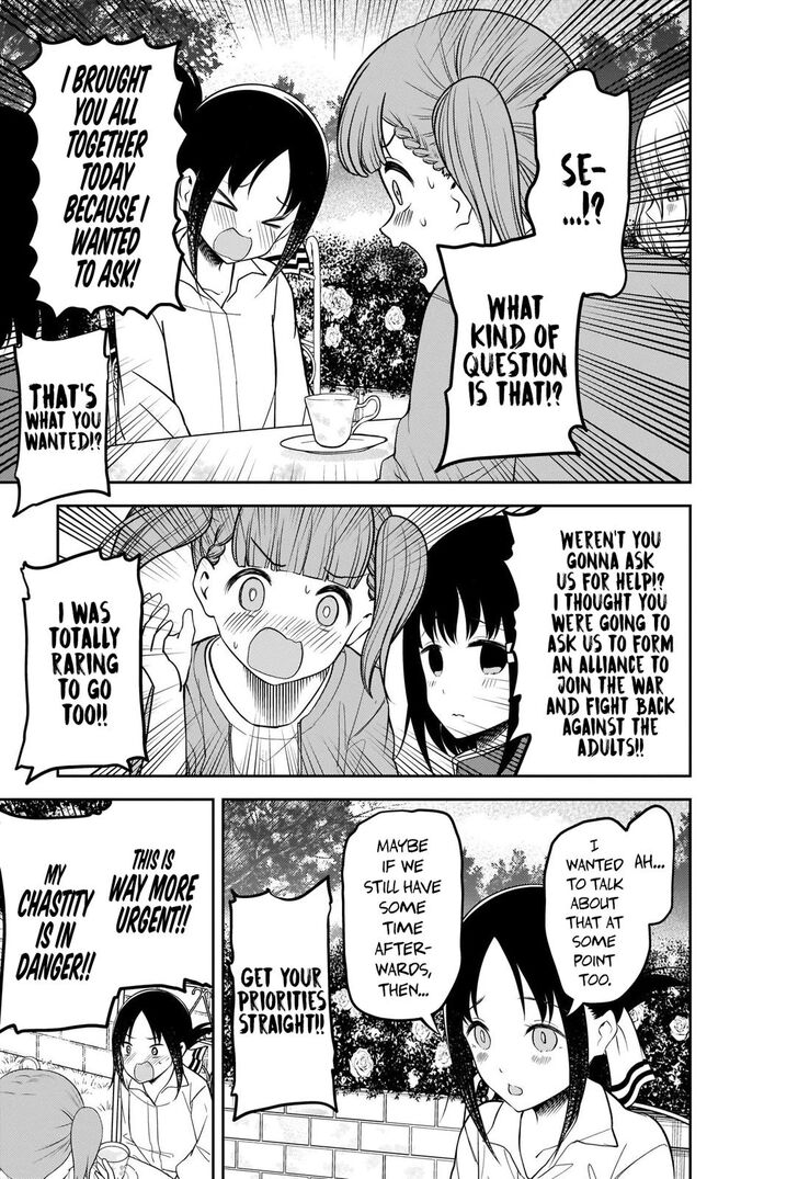 Kaguya-sama wa Kokurasetai - Tensai-tachi no Renai Zunousen chapter 216 page 10