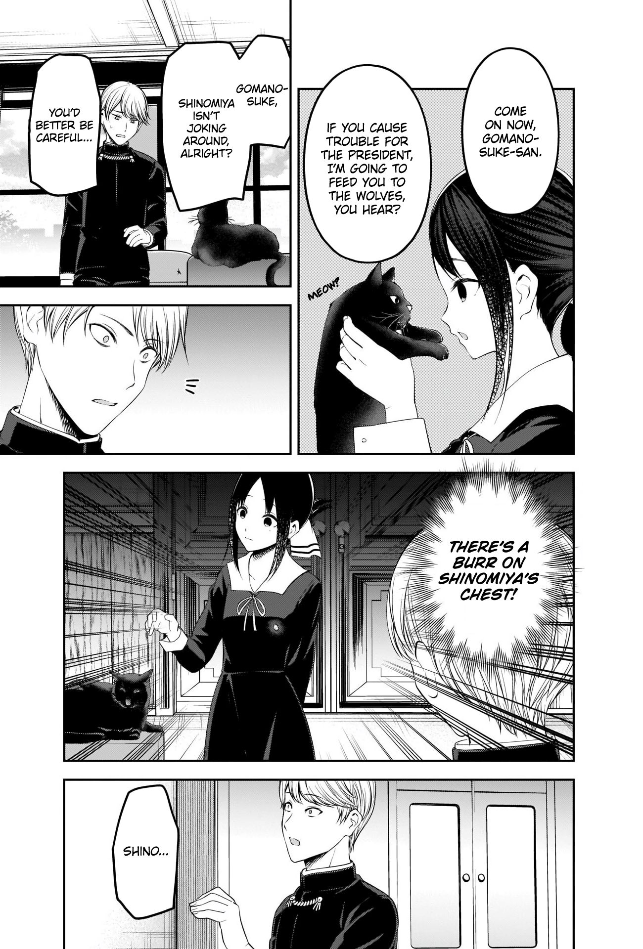 Kaguya-sama wa Kokurasetai - Tensai-tachi no Renai Zunousen chapter 217 page 5