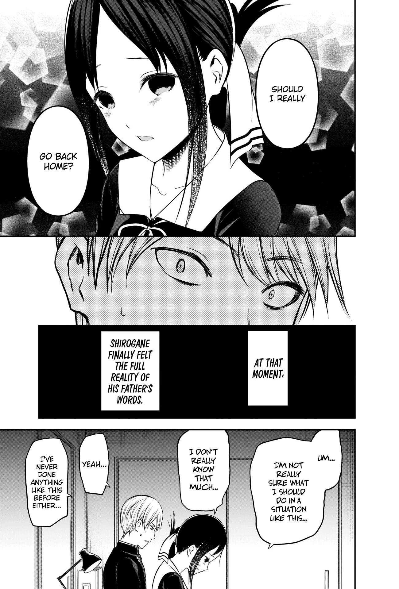 Kaguya-sama wa Kokurasetai - Tensai-tachi no Renai Zunousen chapter 218 page 16