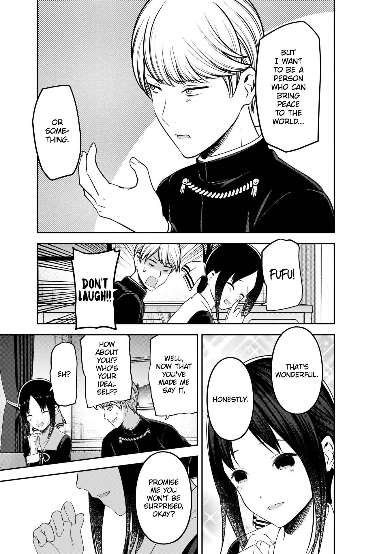 Kaguya-sama wa Kokurasetai - Tensai-tachi no Renai Zunousen chapter 218 page 6