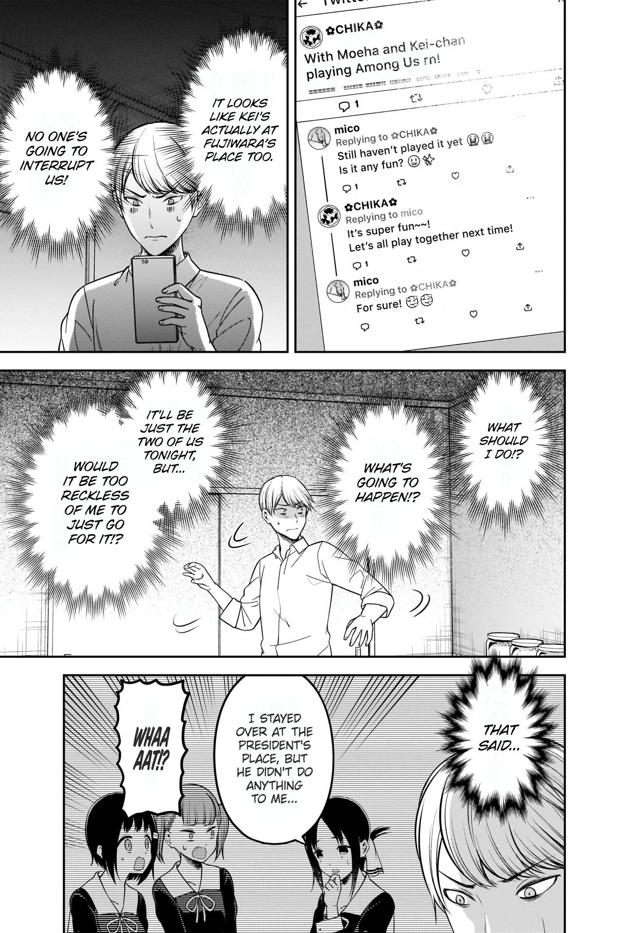 Kaguya-sama wa Kokurasetai - Tensai-tachi no Renai Zunousen chapter 219 page 4