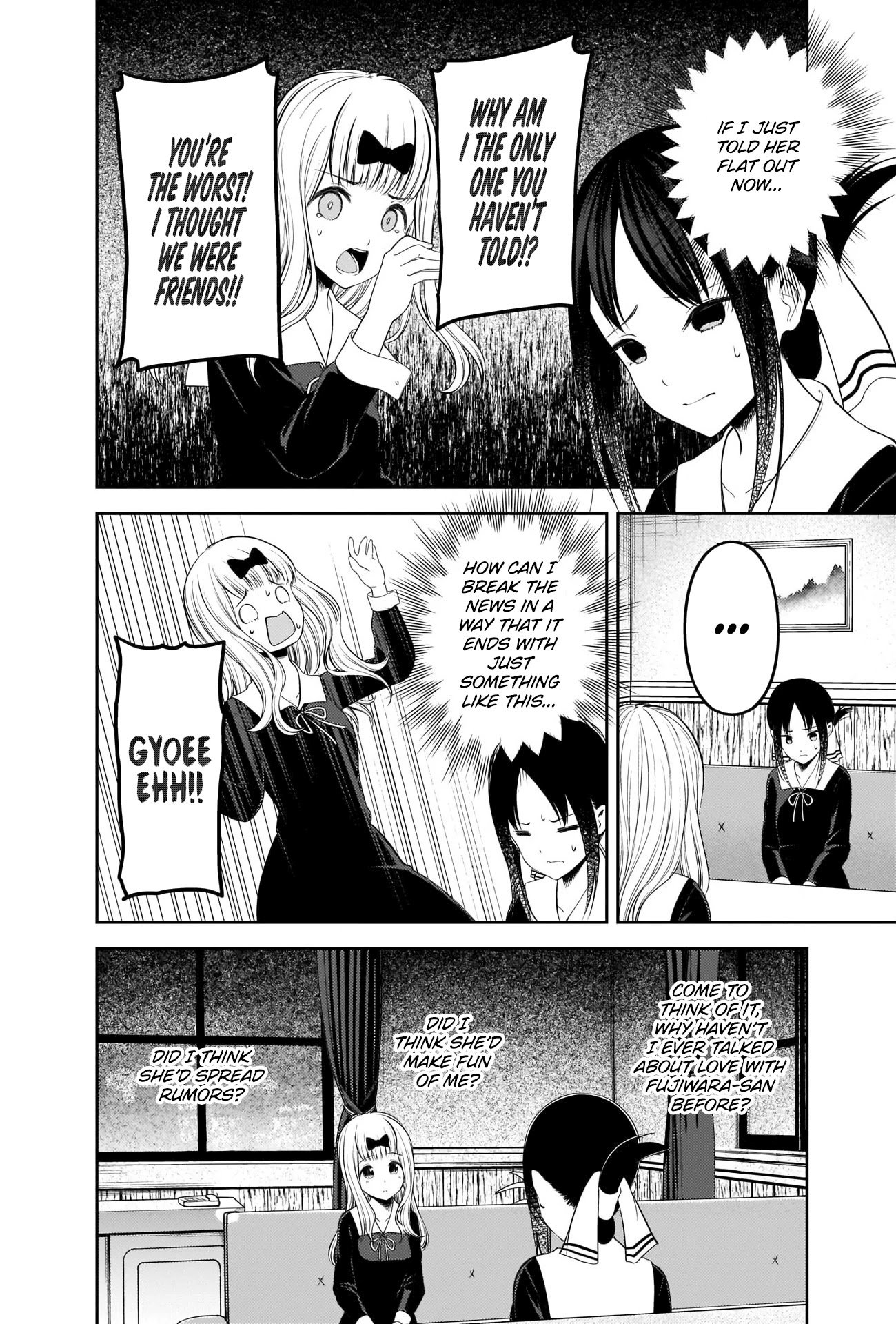 Kaguya-sama wa Kokurasetai - Tensai-tachi no Renai Zunousen chapter 222 page 1
