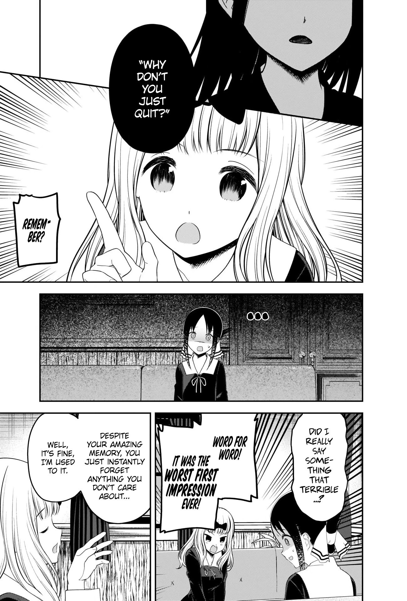 Kaguya-sama wa Kokurasetai - Tensai-tachi no Renai Zunousen chapter 222 page 4