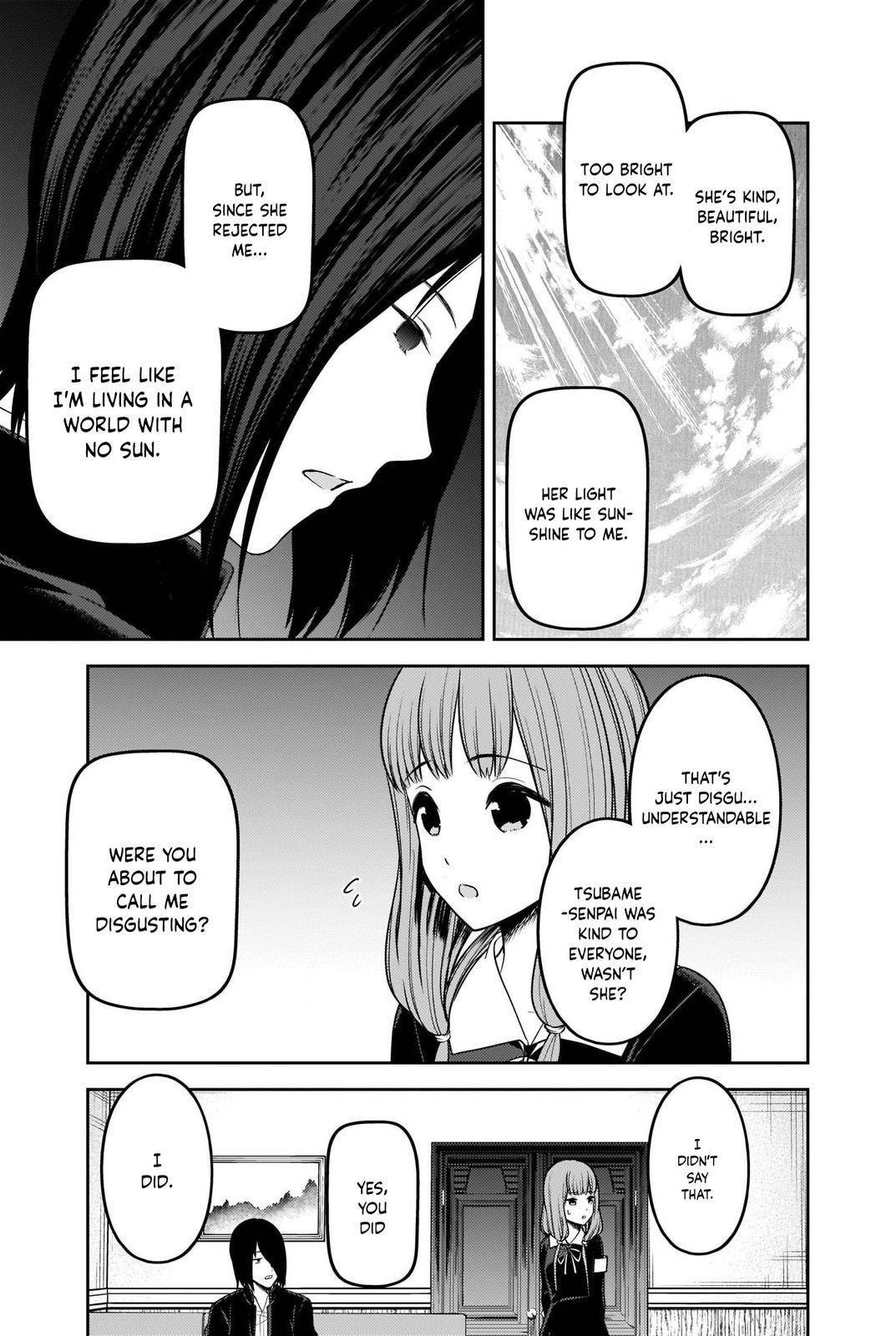 Kaguya-sama wa Kokurasetai - Tensai-tachi no Renai Zunousen chapter 227 page 4