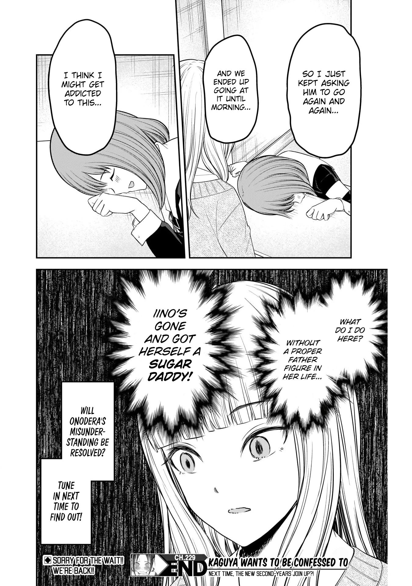 Kaguya-sama wa Kokurasetai - Tensai-tachi no Renai Zunousen chapter 229 page 18