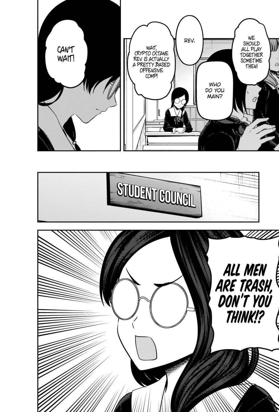 Kaguya-sama wa Kokurasetai - Tensai-tachi no Renai Zunousen chapter 231 page 1