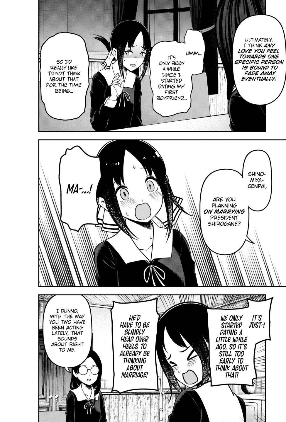 Kaguya-sama wa Kokurasetai - Tensai-tachi no Renai Zunousen chapter 231 page 3