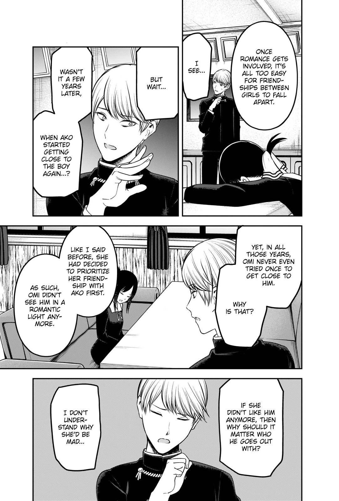 Kaguya-sama wa Kokurasetai - Tensai-tachi no Renai Zunousen chapter 233 page 16