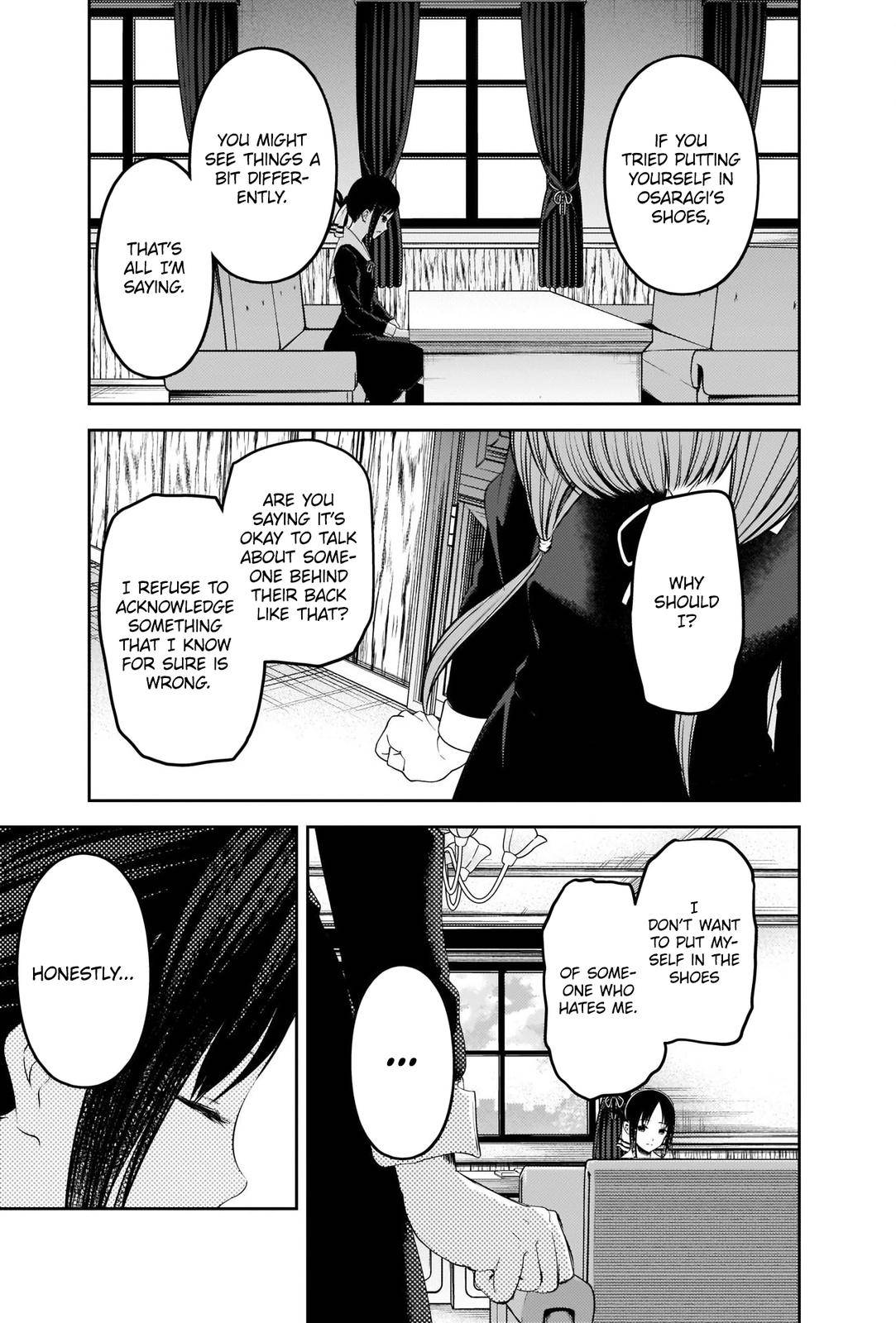Kaguya-sama wa Kokurasetai - Tensai-tachi no Renai Zunousen chapter 233 page 4