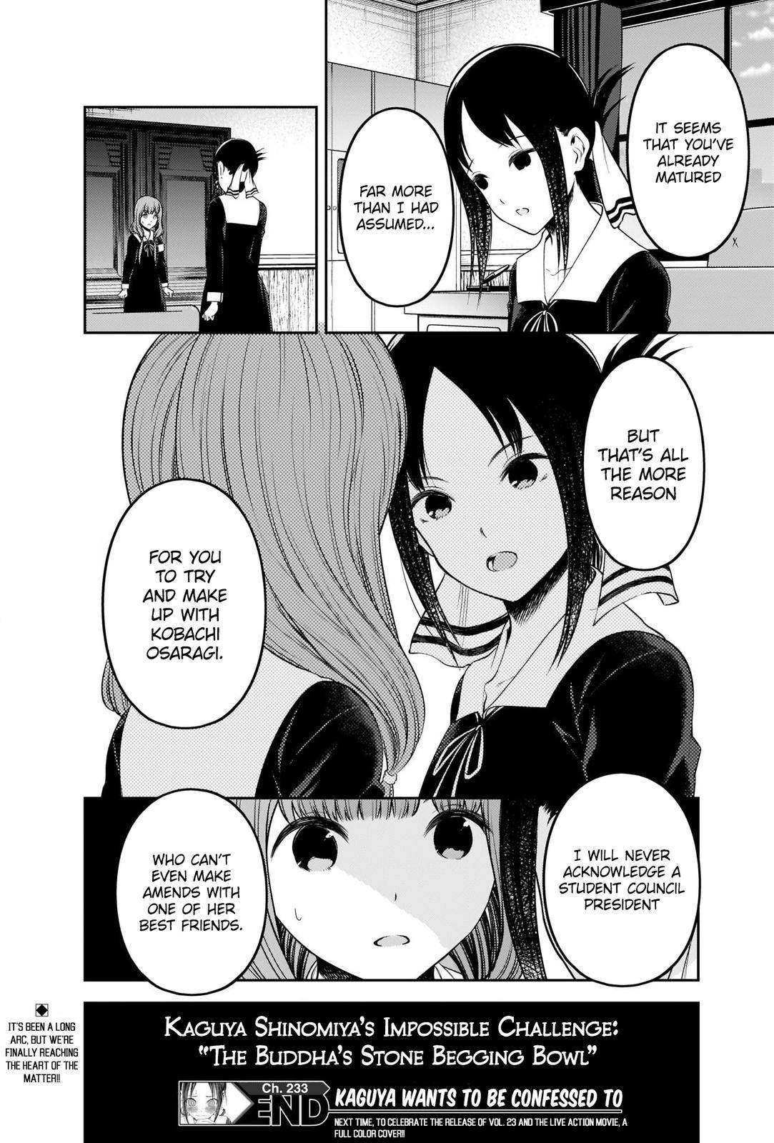 Kaguya-sama wa Kokurasetai - Tensai-tachi no Renai Zunousen chapter 233 page 9