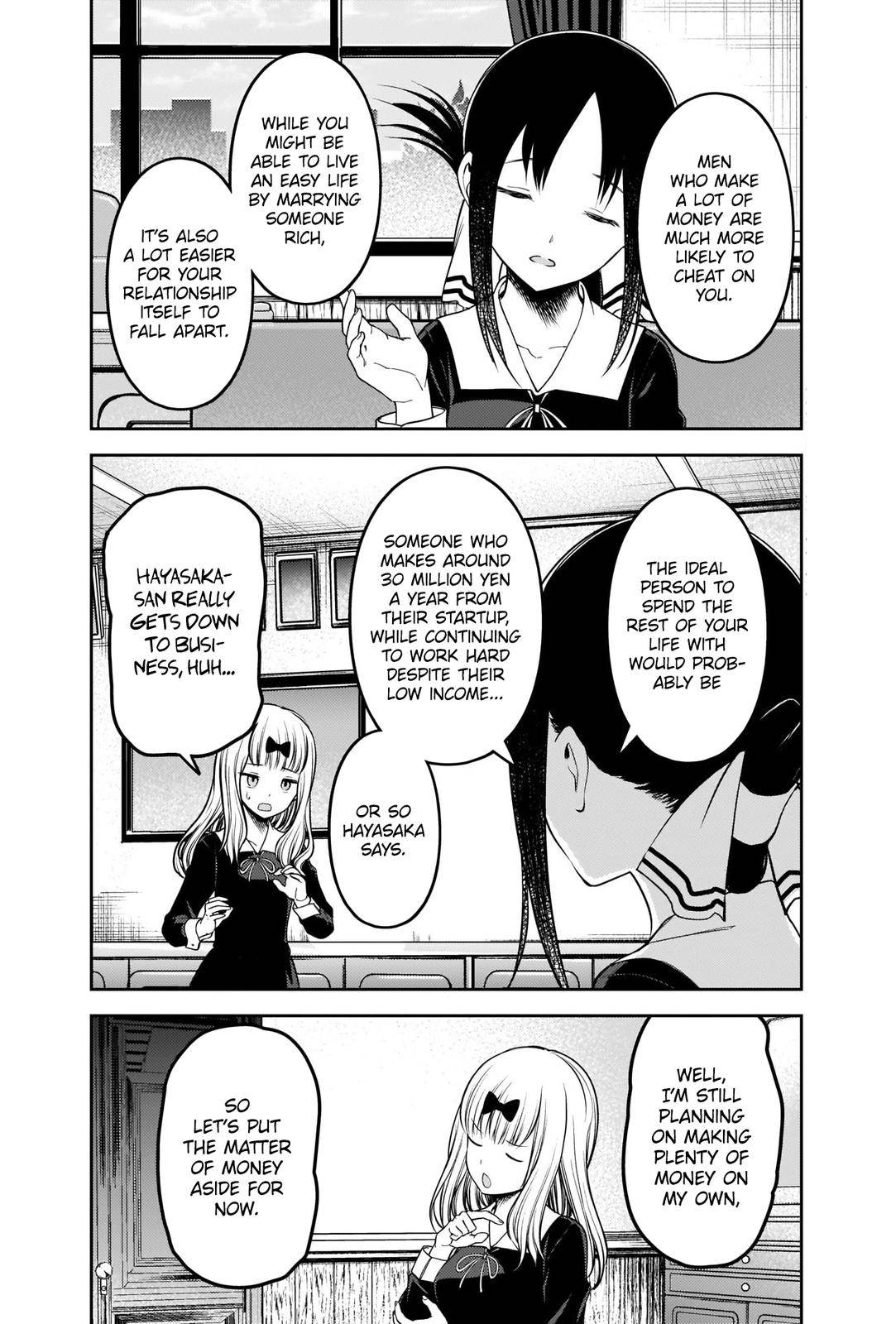 Kaguya-sama wa Kokurasetai - Tensai-tachi no Renai Zunousen chapter 235 page 3