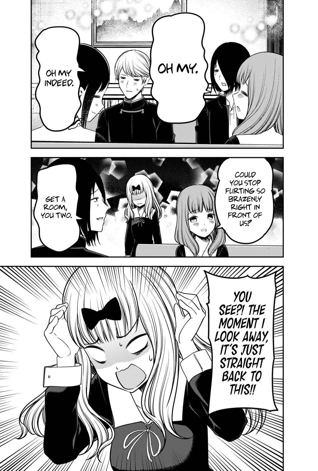 Kaguya-sama wa Kokurasetai - Tensai-tachi no Renai Zunousen chapter 235 page 6