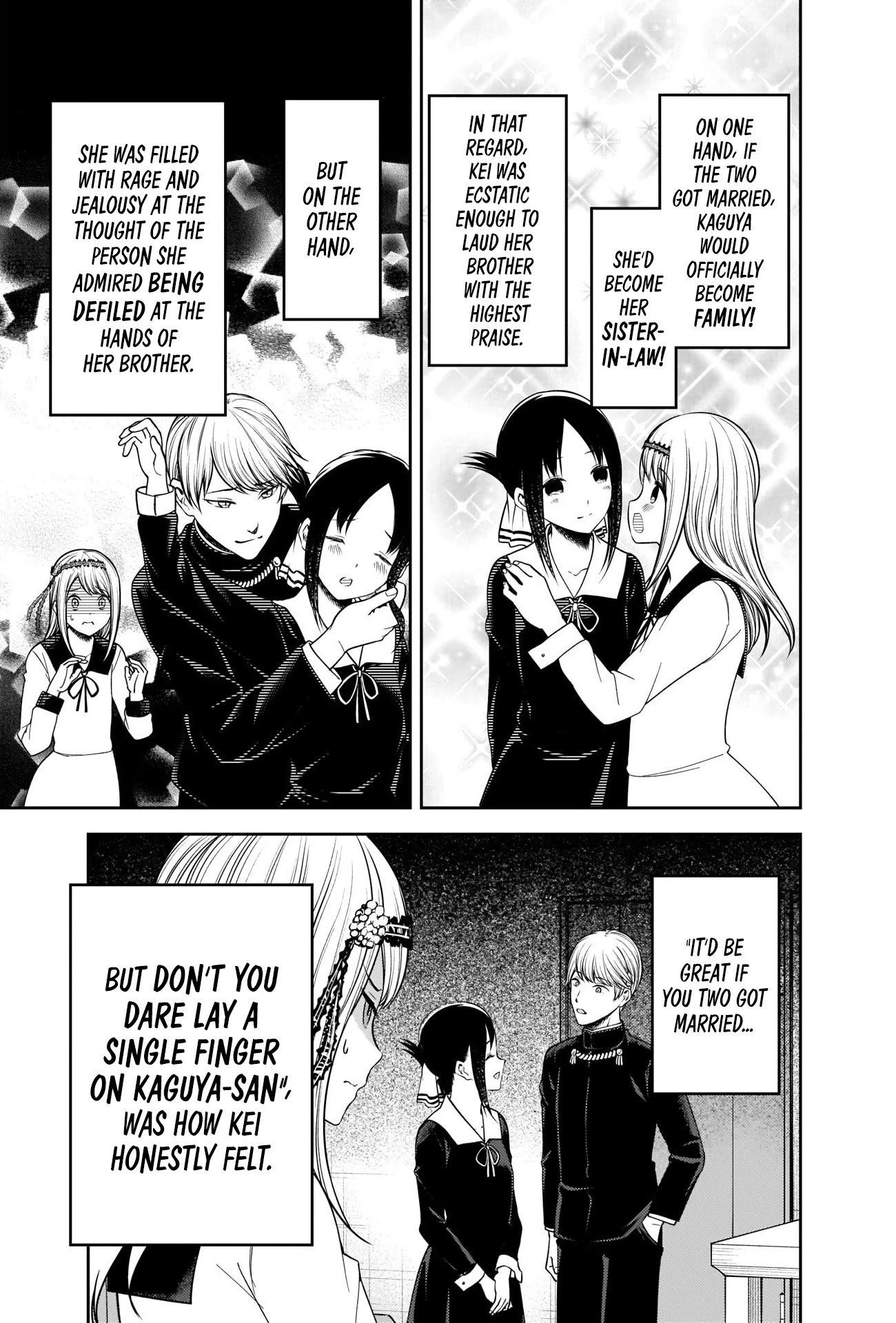 Kaguya-sama wa Kokurasetai - Tensai-tachi no Renai Zunousen chapter 236 page 6