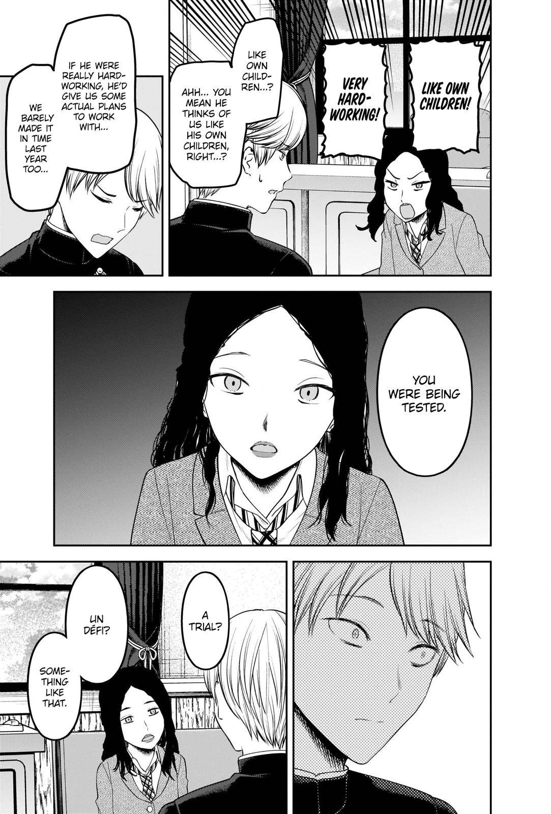 Kaguya-sama wa Kokurasetai - Tensai-tachi no Renai Zunousen chapter 239 page 6