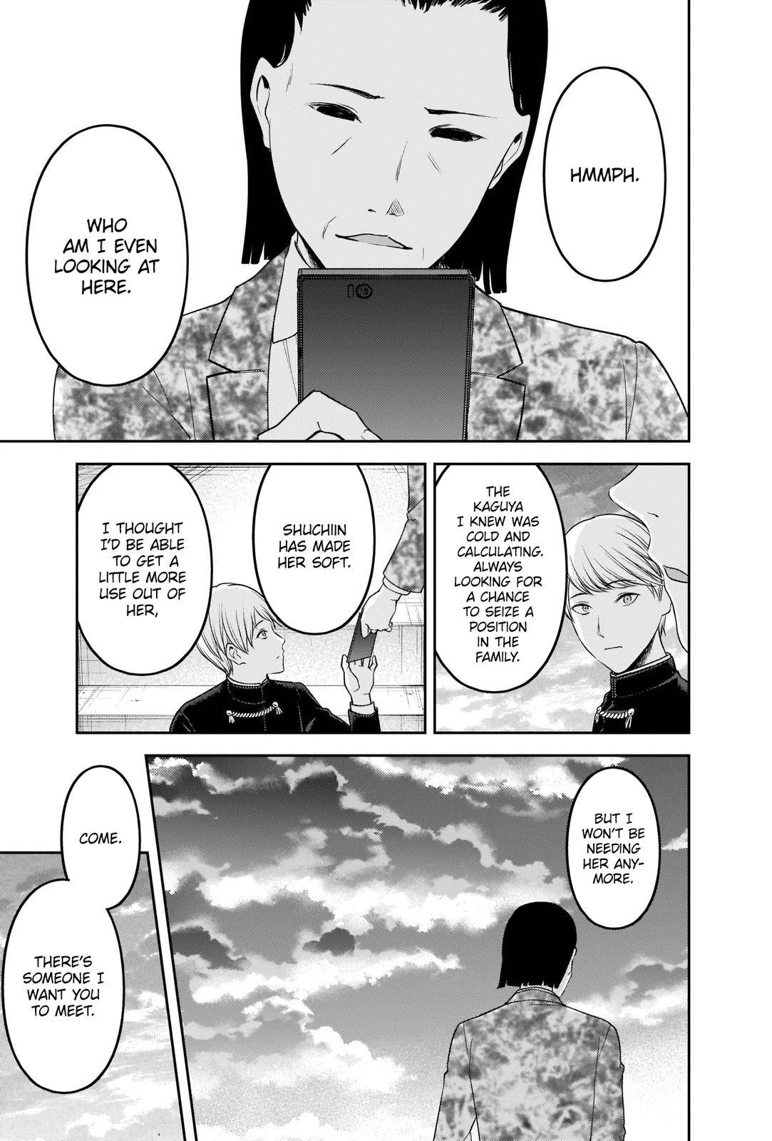 Kaguya-sama wa Kokurasetai - Tensai-tachi no Renai Zunousen chapter 241 page 16