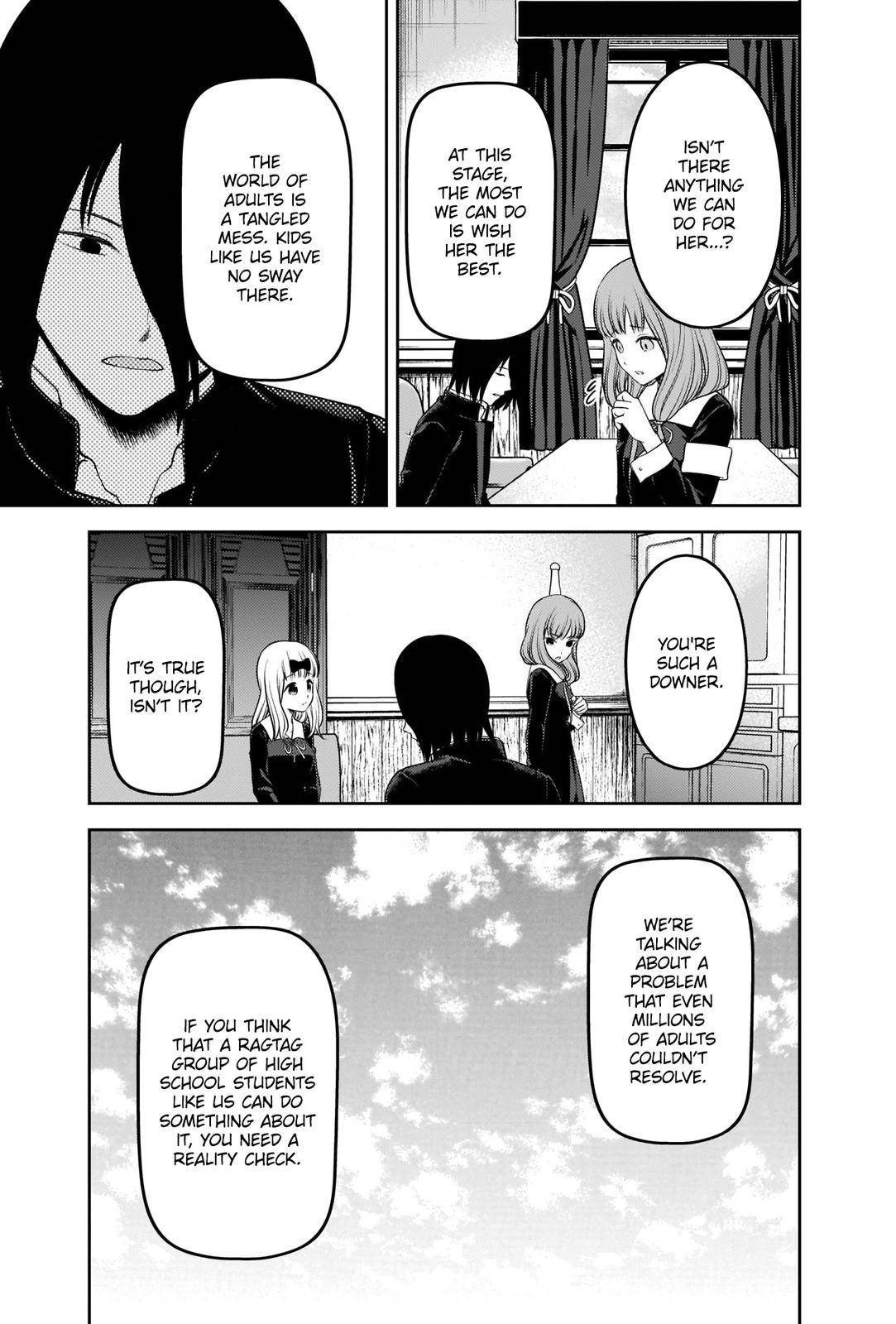 Kaguya-sama wa Kokurasetai - Tensai-tachi no Renai Zunousen chapter 241 page 6