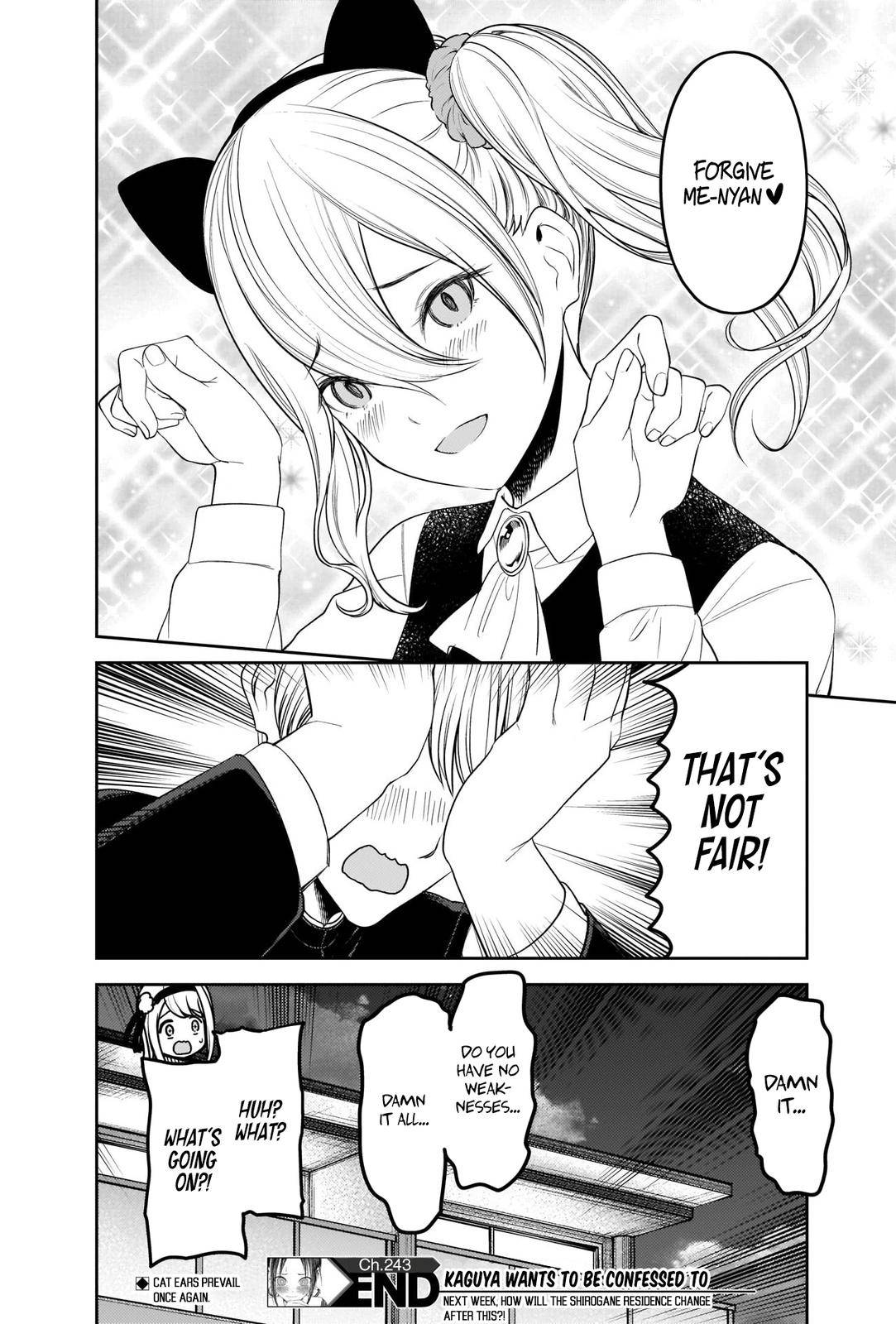 Kaguya-sama wa Kokurasetai - Tensai-tachi no Renai Zunousen chapter 243 page 17