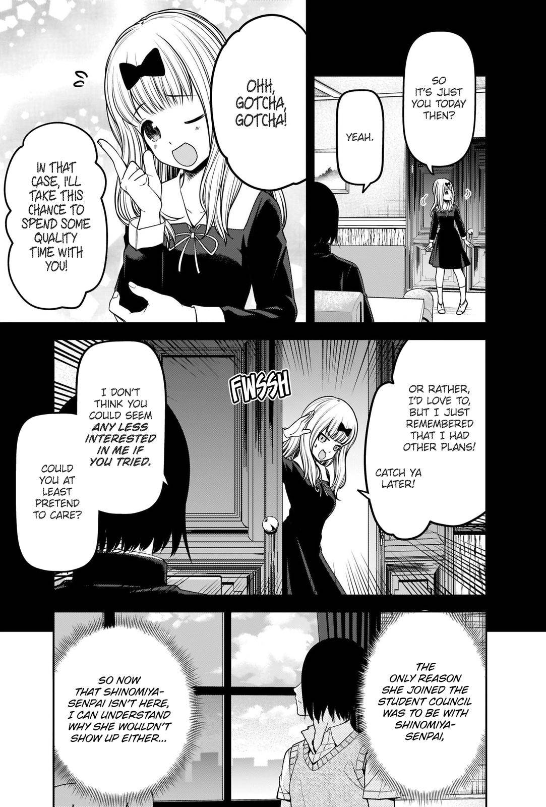 Kaguya-sama wa Kokurasetai - Tensai-tachi no Renai Zunousen chapter 244 page 2