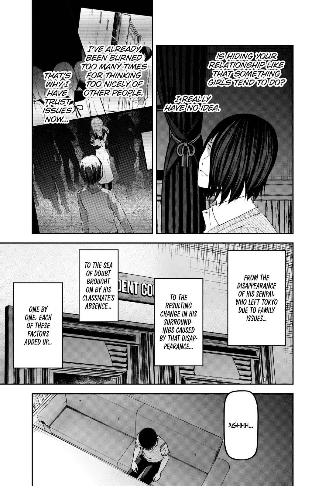 Kaguya-sama wa Kokurasetai - Tensai-tachi no Renai Zunousen chapter 244 page 6
