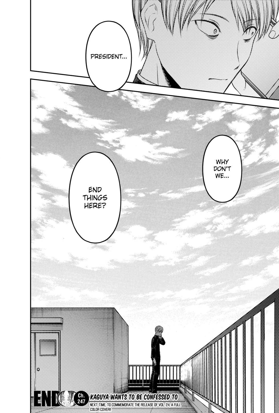 Kaguya-sama wa Kokurasetai - Tensai-tachi no Renai Zunousen chapter 247 page 17