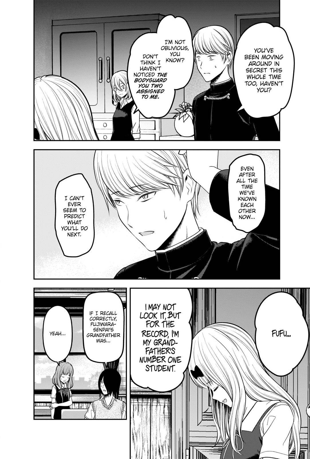 Kaguya-sama wa Kokurasetai - Tensai-tachi no Renai Zunousen chapter 250 page 15