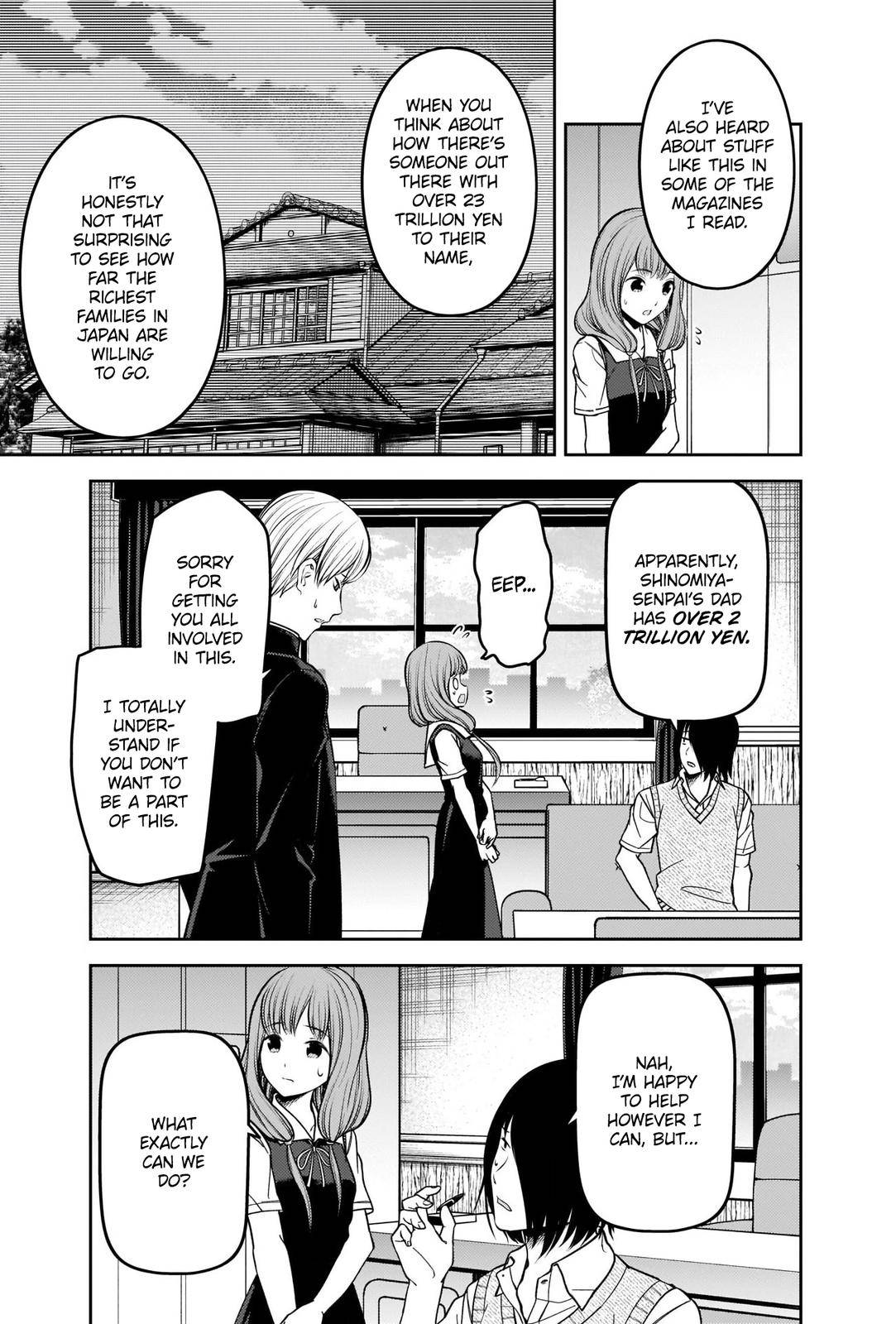 Kaguya-sama wa Kokurasetai - Tensai-tachi no Renai Zunousen chapter 250 page 4