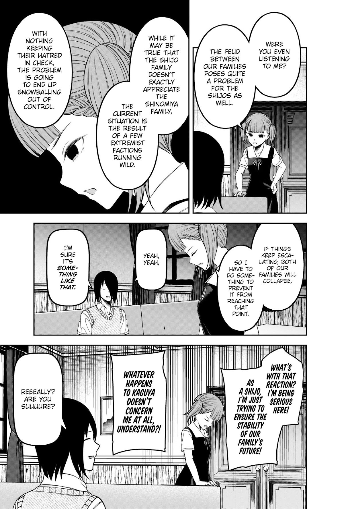 Kaguya-sama wa Kokurasetai - Tensai-tachi no Renai Zunousen chapter 251 page 2