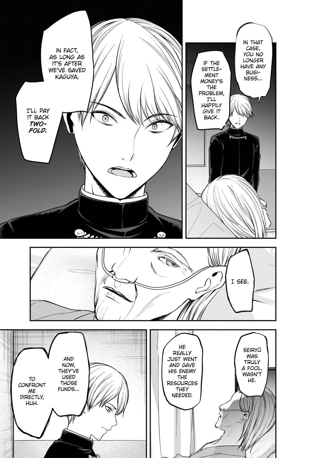 Kaguya-sama wa Kokurasetai - Tensai-tachi no Renai Zunousen chapter 253 page 2