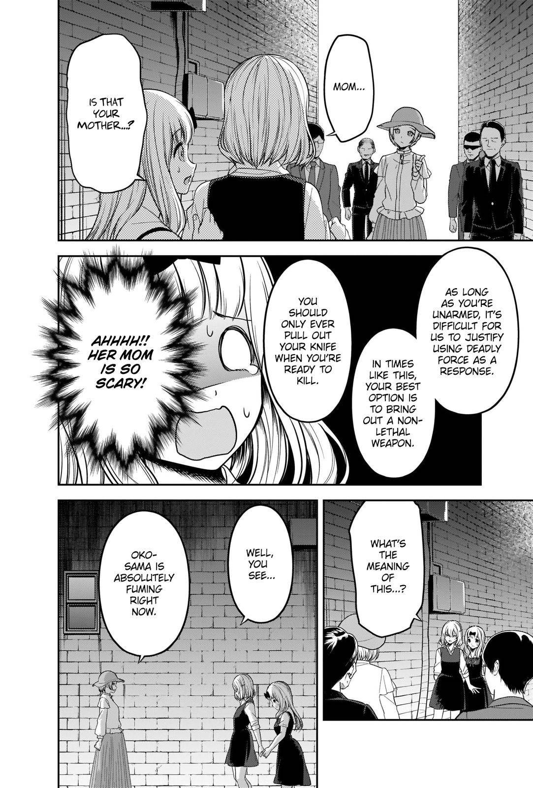 Kaguya-sama wa Kokurasetai - Tensai-tachi no Renai Zunousen chapter 255 page 1