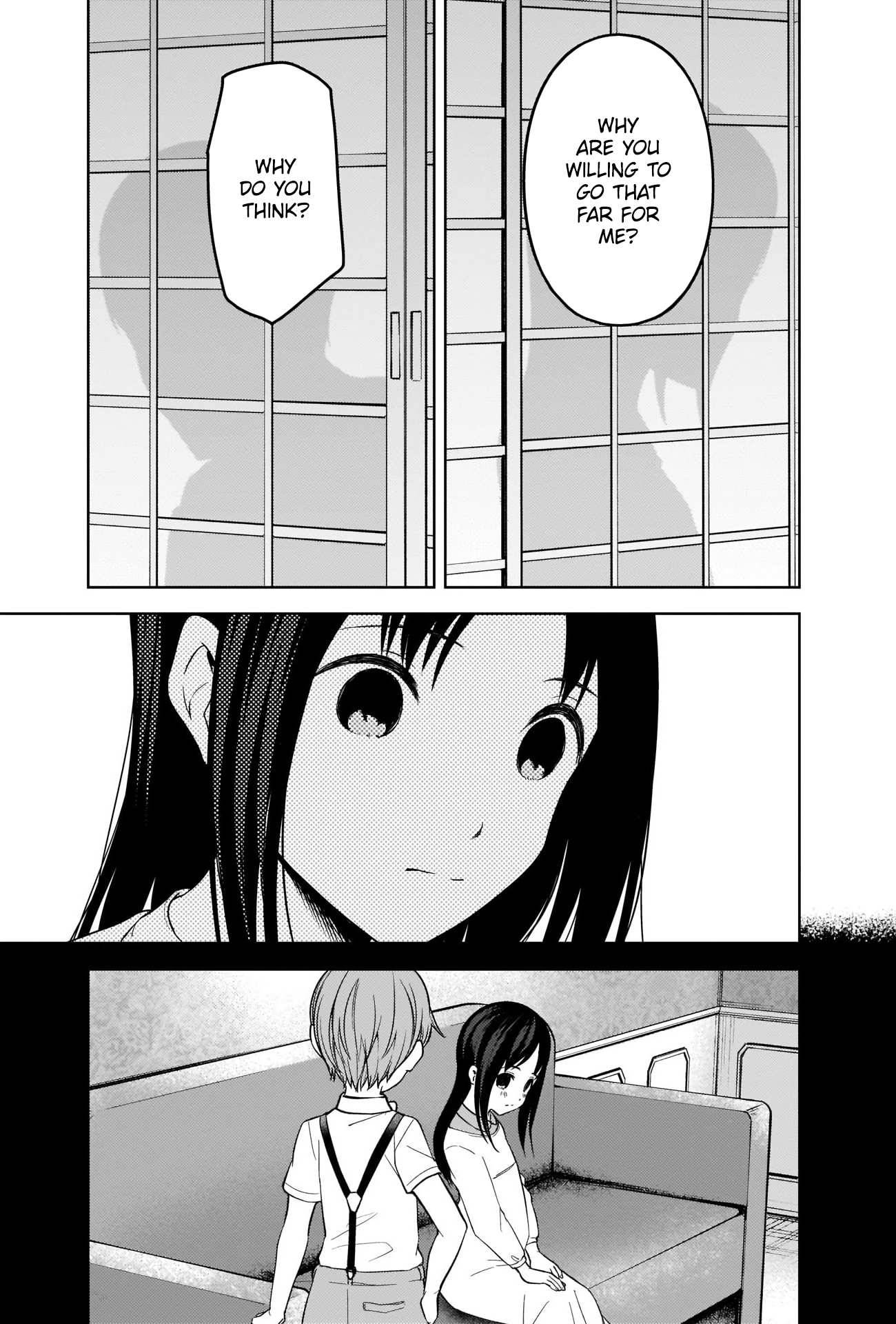 Kaguya-sama wa Kokurasetai - Tensai-tachi no Renai Zunousen chapter 256 page 9