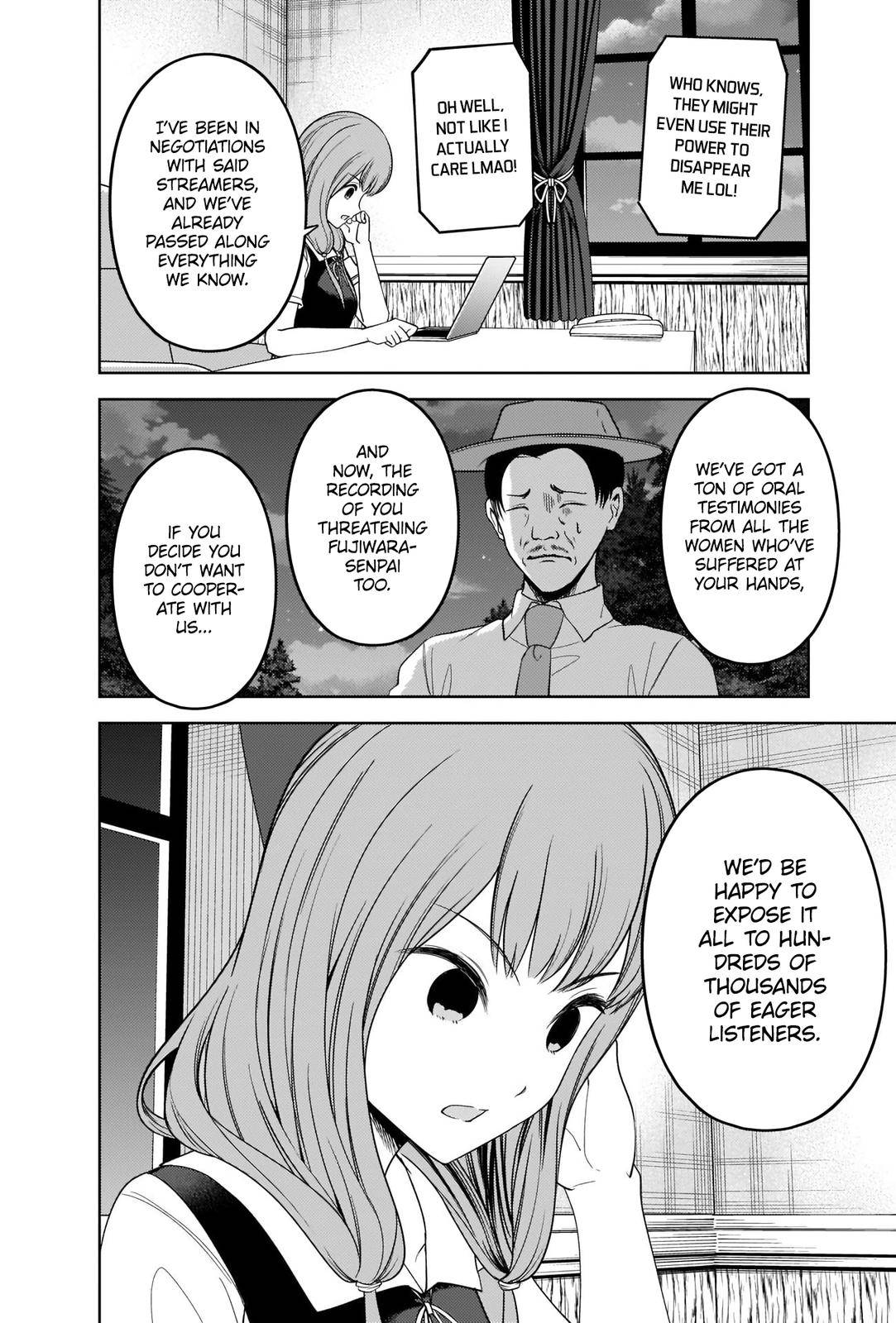 Kaguya-sama wa Kokurasetai - Tensai-tachi no Renai Zunousen chapter 257 page 15