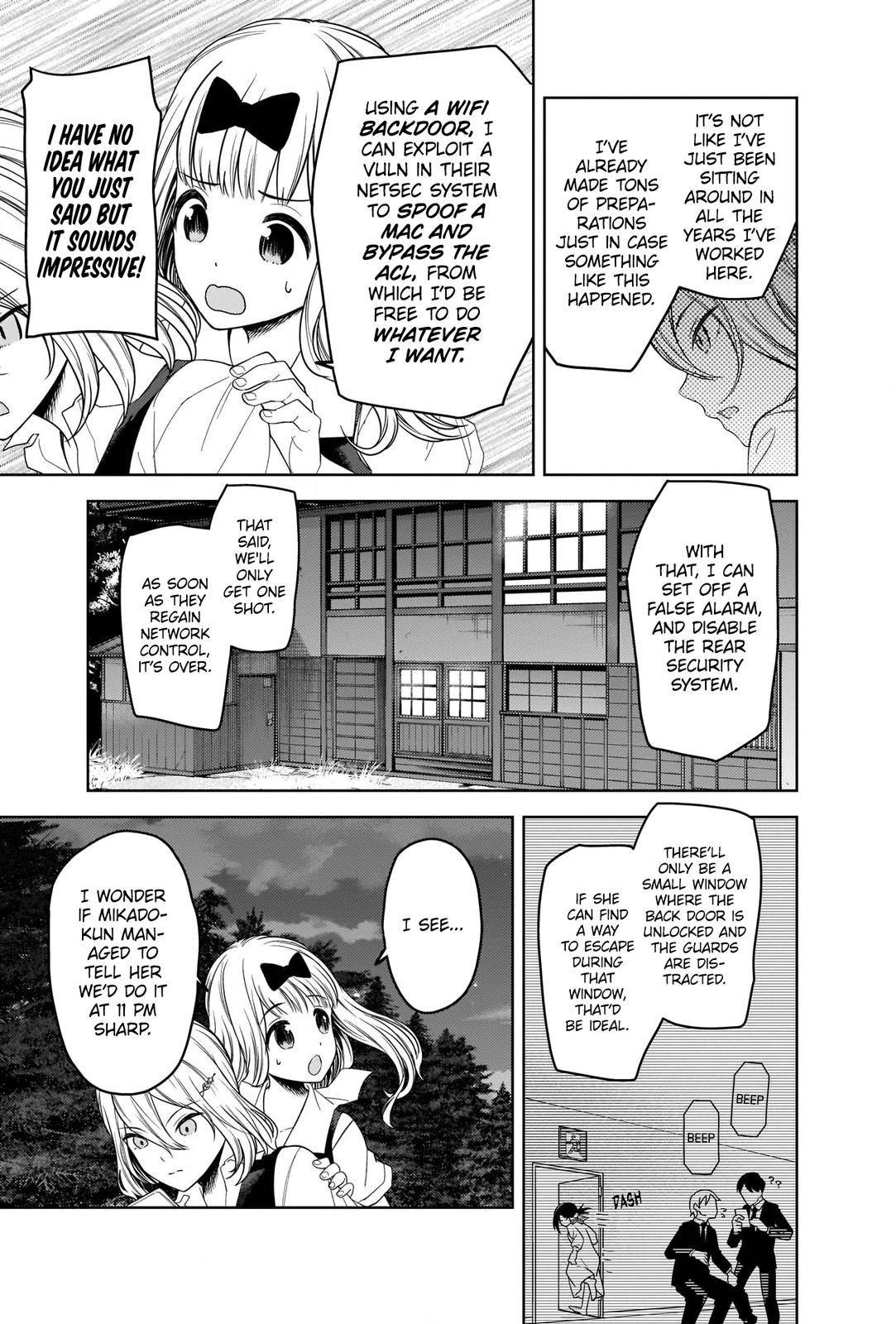 Kaguya-sama wa Kokurasetai - Tensai-tachi no Renai Zunousen chapter 257 page 4