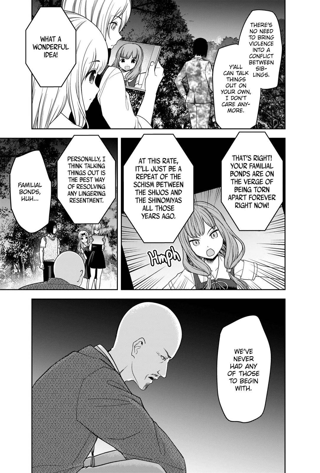 Kaguya-sama wa Kokurasetai - Tensai-tachi no Renai Zunousen chapter 259 page 4