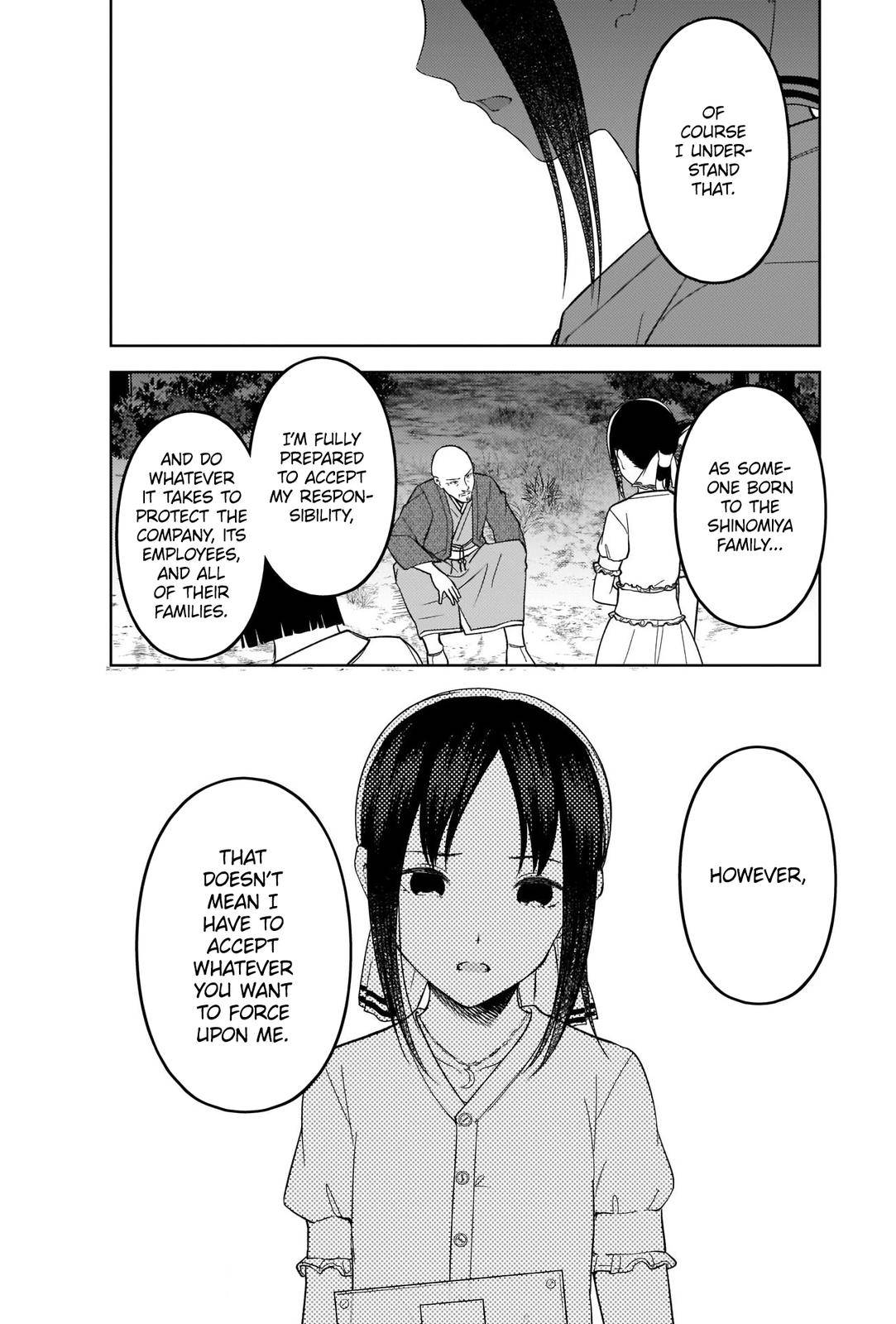 Kaguya-sama wa Kokurasetai - Tensai-tachi no Renai Zunousen chapter 259 page 7