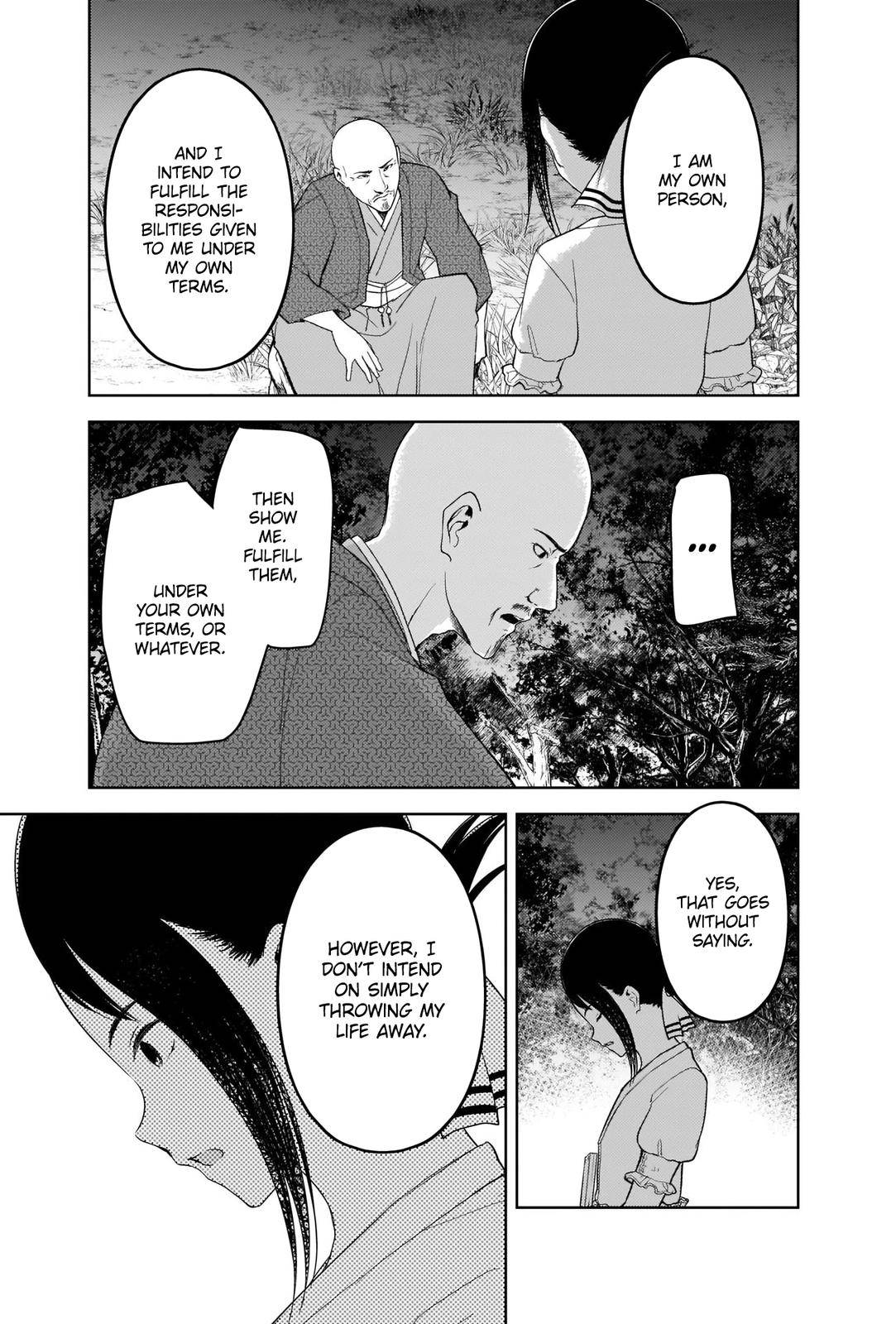 Kaguya-sama wa Kokurasetai - Tensai-tachi no Renai Zunousen chapter 259 page 8