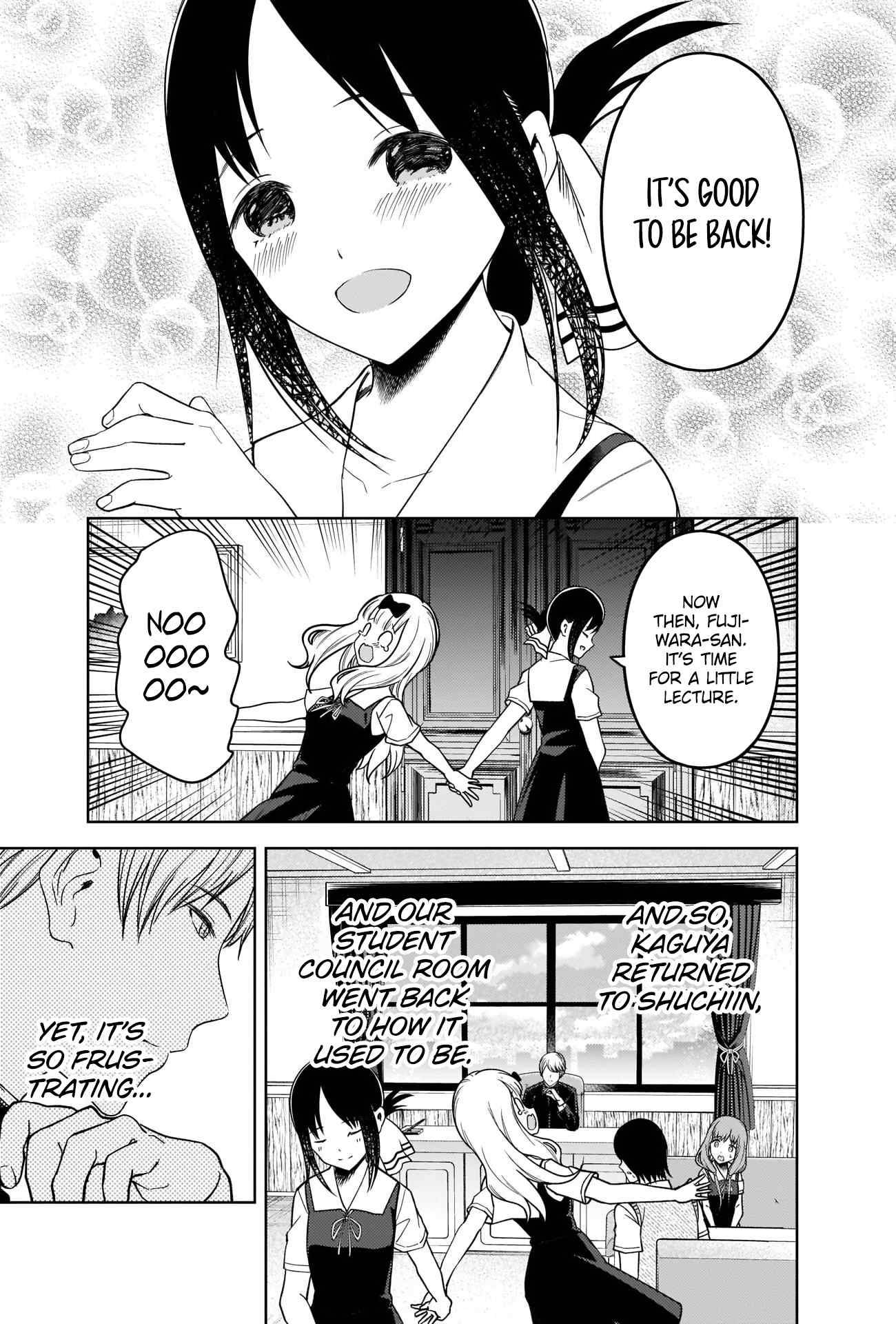 Kaguya-sama wa Kokurasetai - Tensai-tachi no Renai Zunousen chapter 262 page 16