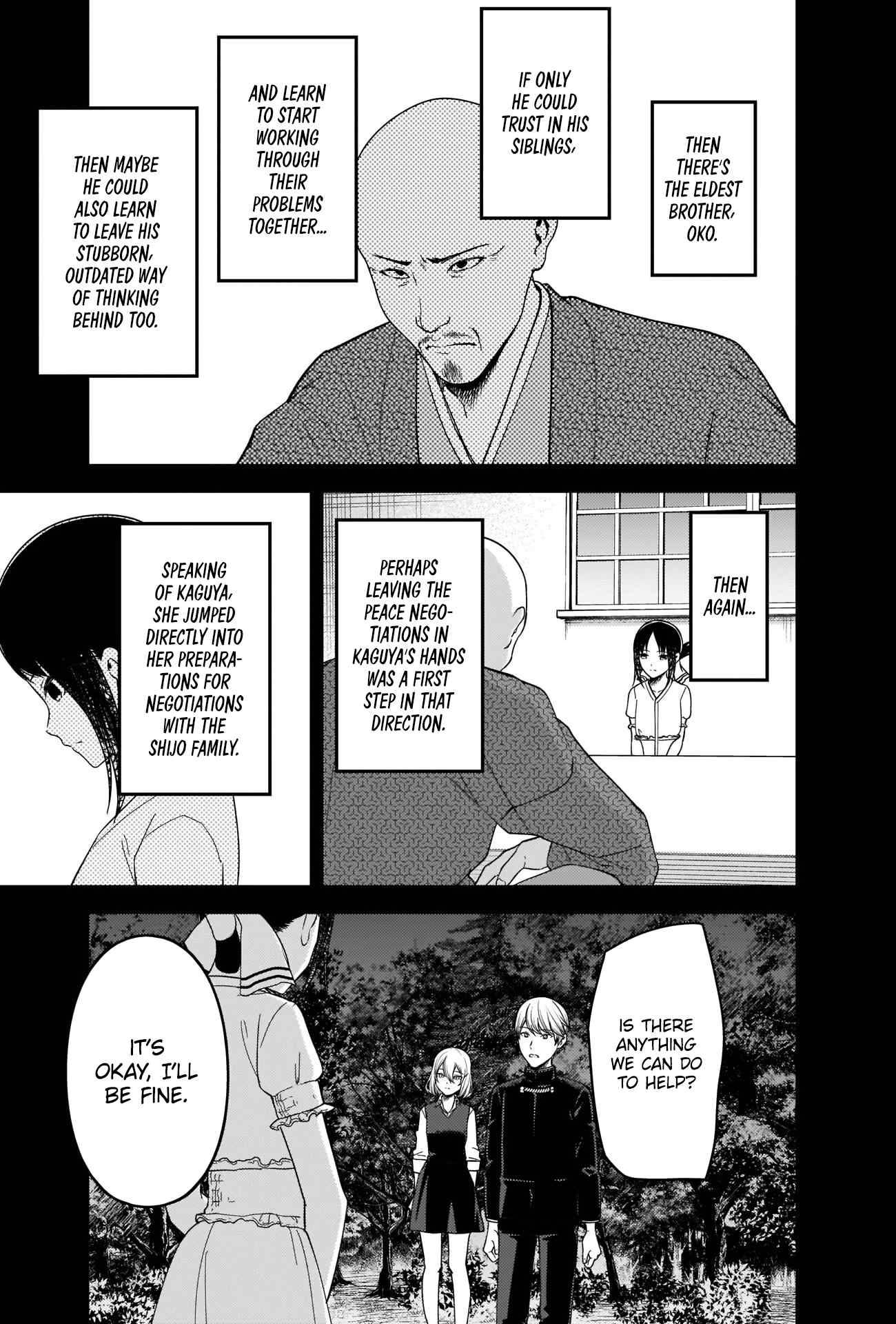 Kaguya-sama wa Kokurasetai - Tensai-tachi no Renai Zunousen chapter 262 page 4