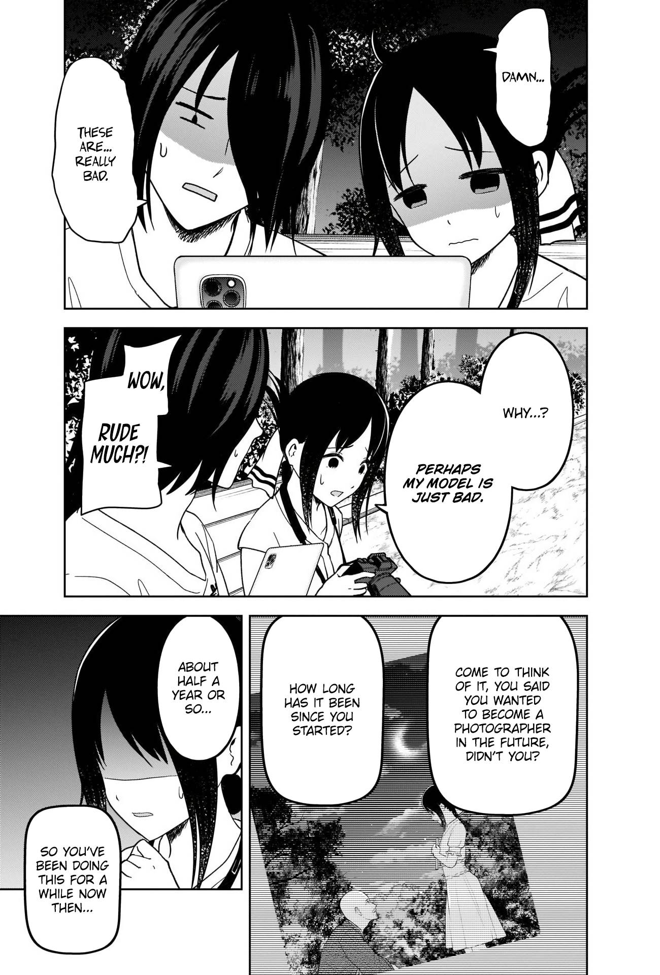 Kaguya-sama wa Kokurasetai - Tensai-tachi no Renai Zunousen chapter 269 page 4