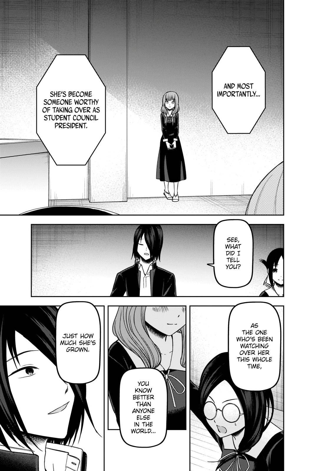 Kaguya-sama wa Kokurasetai - Tensai-tachi no Renai Zunousen chapter 275 page 12