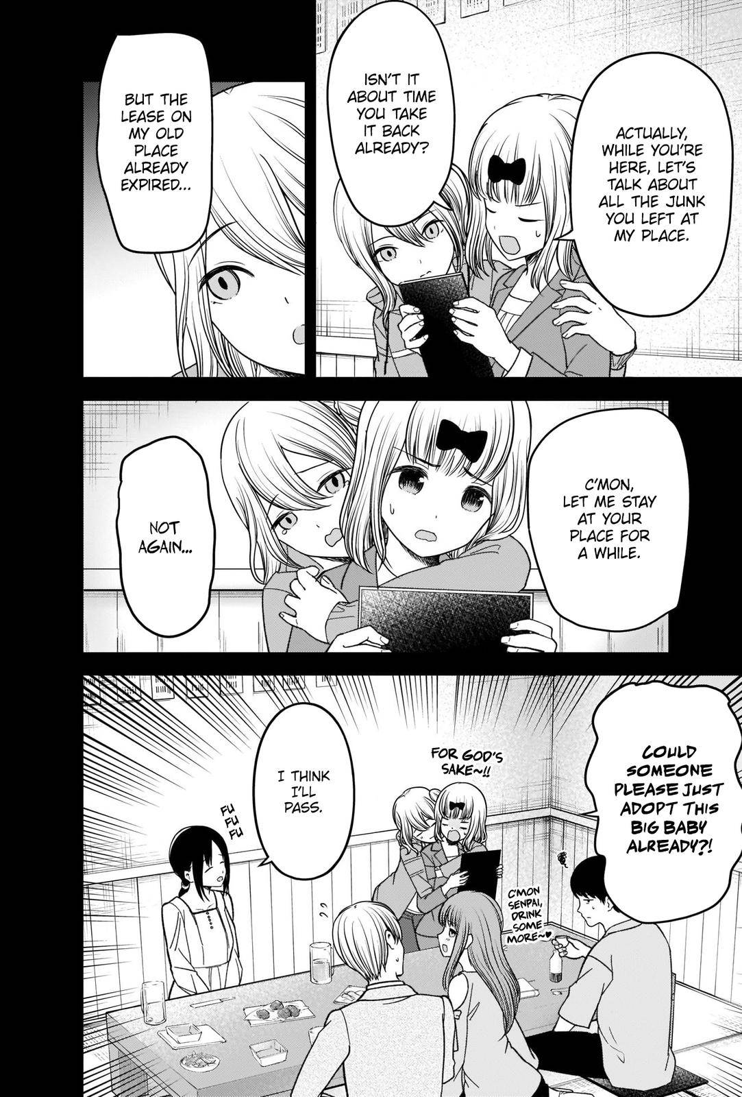 Kaguya-sama wa Kokurasetai - Tensai-tachi no Renai Zunousen chapter 276 page 15