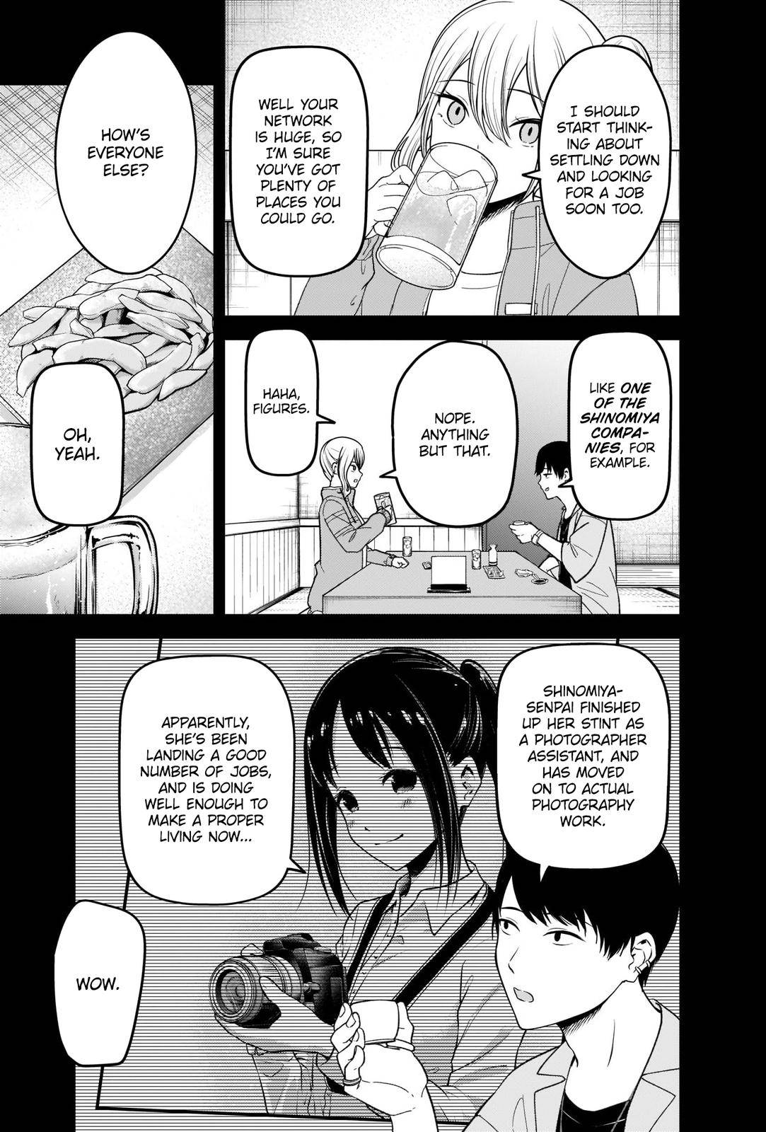 Kaguya-sama wa Kokurasetai - Tensai-tachi no Renai Zunousen chapter 276 page 4