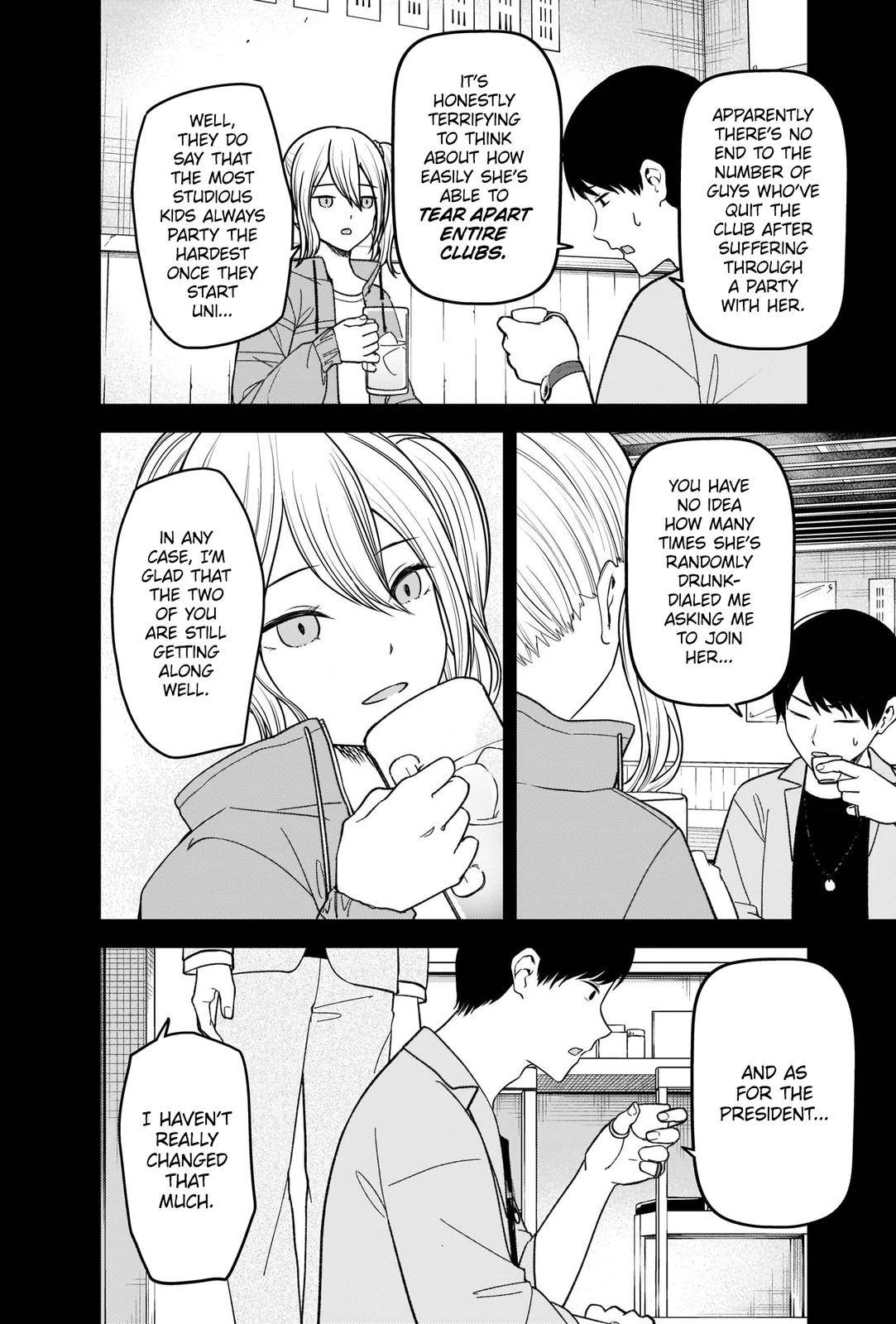 Kaguya-sama wa Kokurasetai - Tensai-tachi no Renai Zunousen chapter 276 page 7