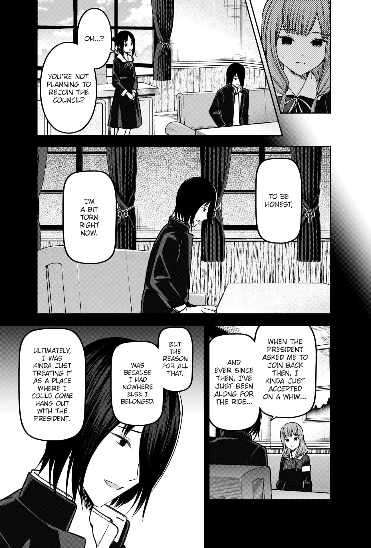 Kaguya-sama wa Kokurasetai - Tensai-tachi no Renai Zunousen chapter 277 page 4