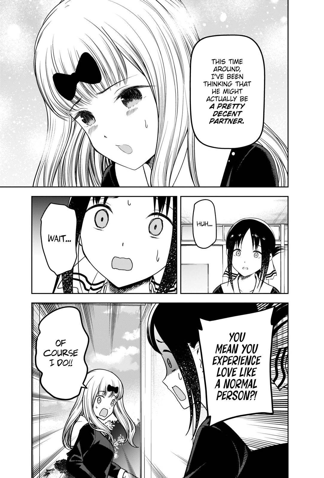 Kaguya-sama wa Kokurasetai - Tensai-tachi no Renai Zunousen chapter 279 page 4